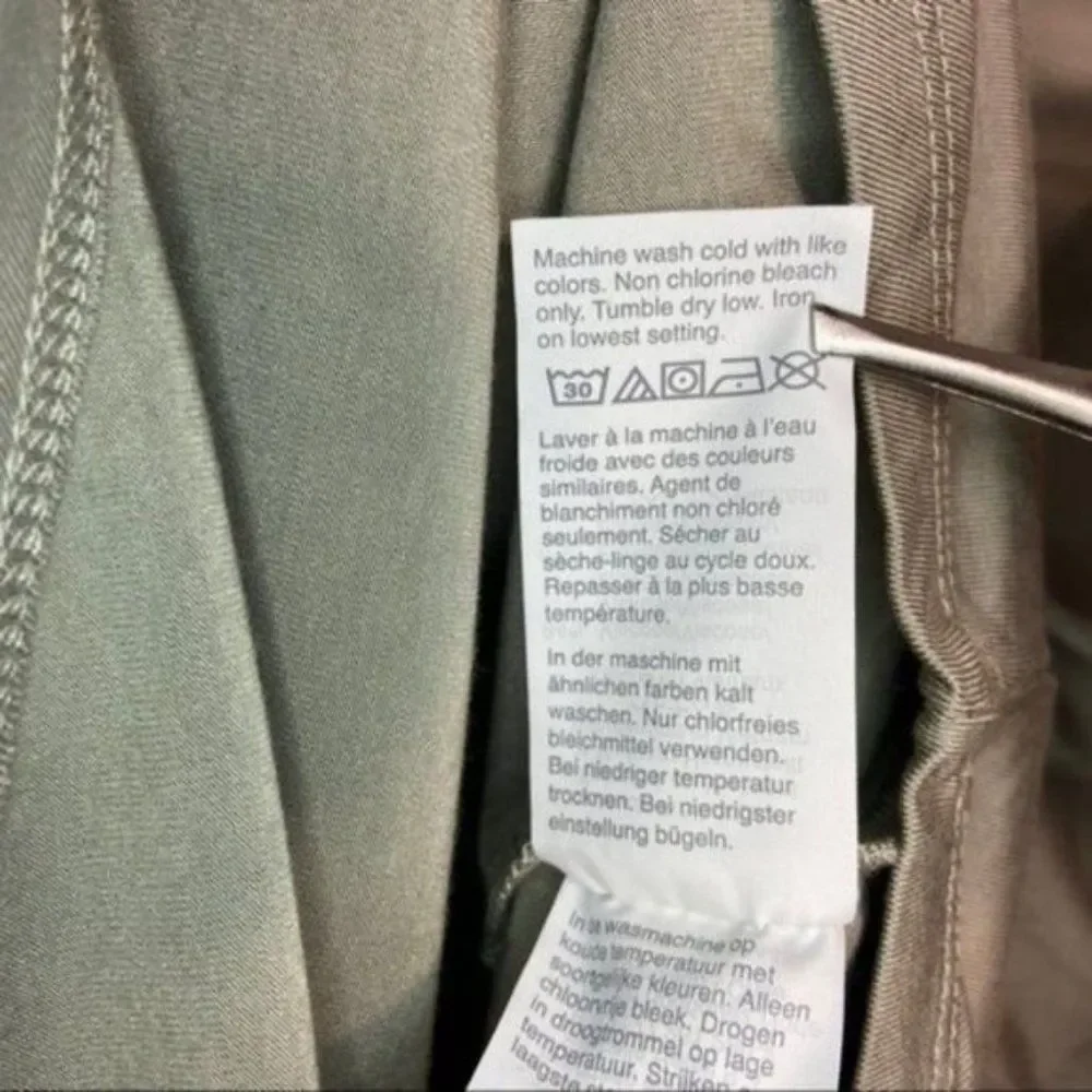 Madewell Green Mock Neck Shirt Size XXS - Picture 3 of 15